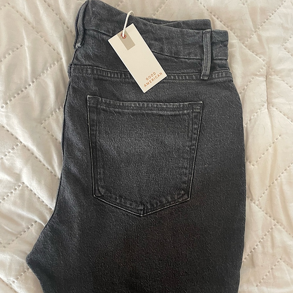 Good Classic Black 159 - Good American Jeans Size 14
